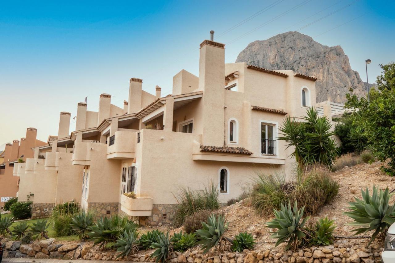 Charming Townhouse With Sea Views & Pool In Altea Villa Calpe Luaran gambar